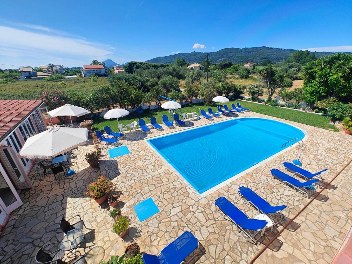 Elena Pool Aparthotel Agios Georgios  Exteriör bild